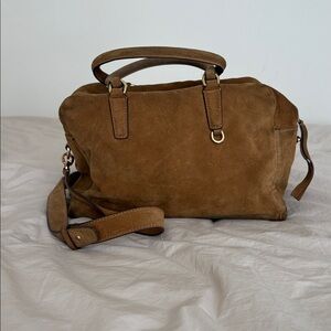 Banana Republic Tan Suede Bag